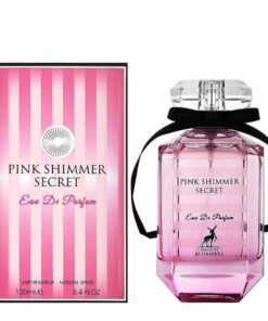عطر ادکلن الحمبرا پینک شیمر سکرت (مشابه ویکتوریا سکرت بامب شل) | Alhambra Pink Shimmer Secret